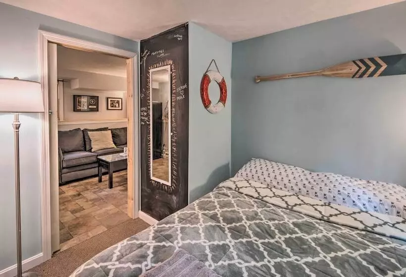 Sawyer Lake Retreat W/ Decks: Walk To Beach!