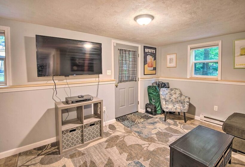 Sawyer Lake Retreat W/ Decks: Walk To Beach!