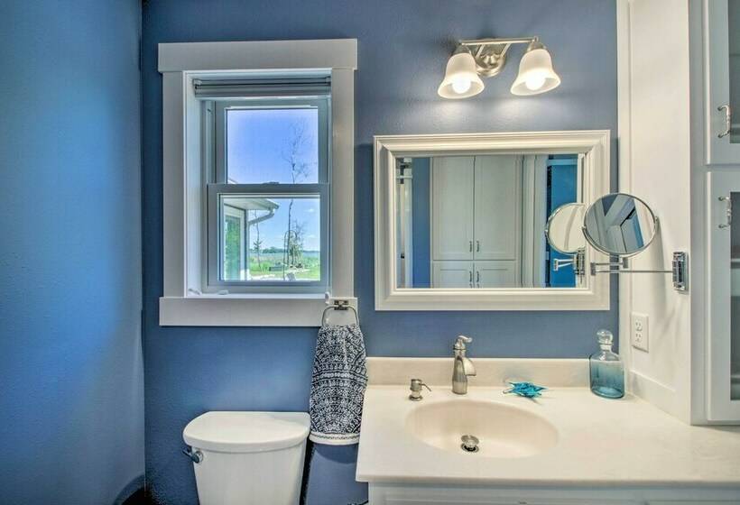 Sunny Lakefront Home W/ Fire Pit + Boat Dock!