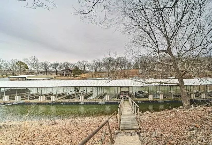 Updated Lakefront Cabin W/ Deck & Boat Dock!