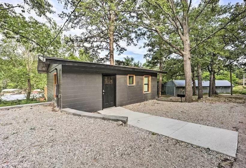 Updated Lakefront Cabin W/ Deck & Boat Dock!