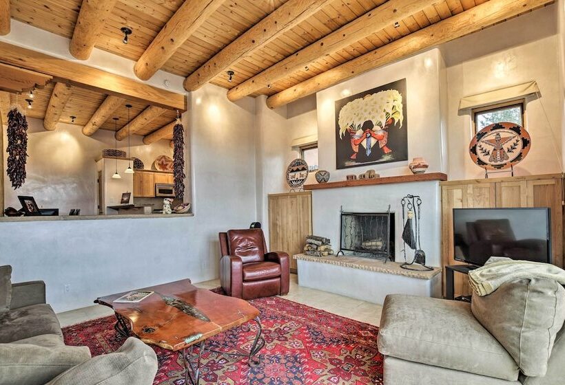 Adobe Style Home W/ Views < 5 Mi To Santa Fe Plaza