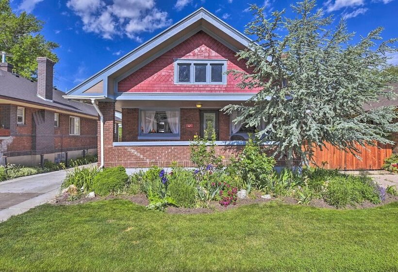 Charming Historic Ogden Home W/ Private Backyard!