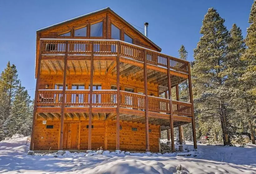 Fairplay House W/ Deck & Panoramic Nature Views!