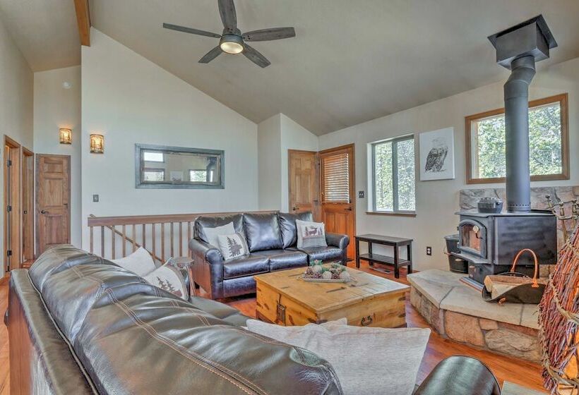 Fairplay House W/ Deck & Panoramic Nature Views!