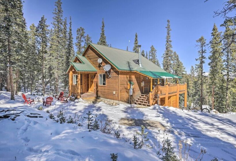 Idyllic Fairplay Cabin W/ Mt Silverheels View