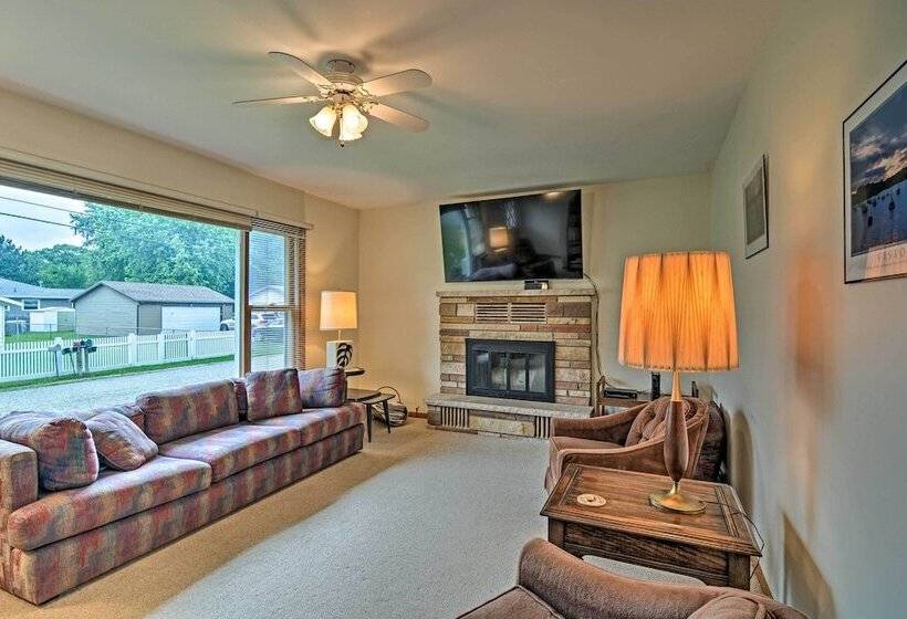 Lake Huron House W/ Grill + Beach Access!