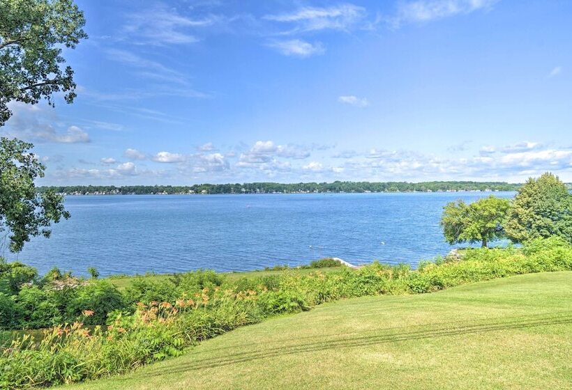 Lakefront Cayuga Retreat W/ Private Deck & Hot Tub