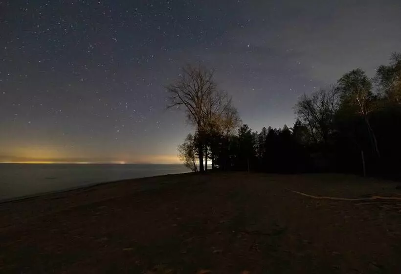 Lakefront Forestville Paradise W/ Private Beach!