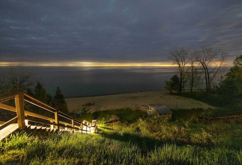 Lakefront Forestville Paradise W/ Private Beach!