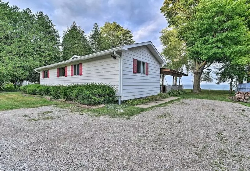 Lakefront Forestville Paradise W/ Private Beach!