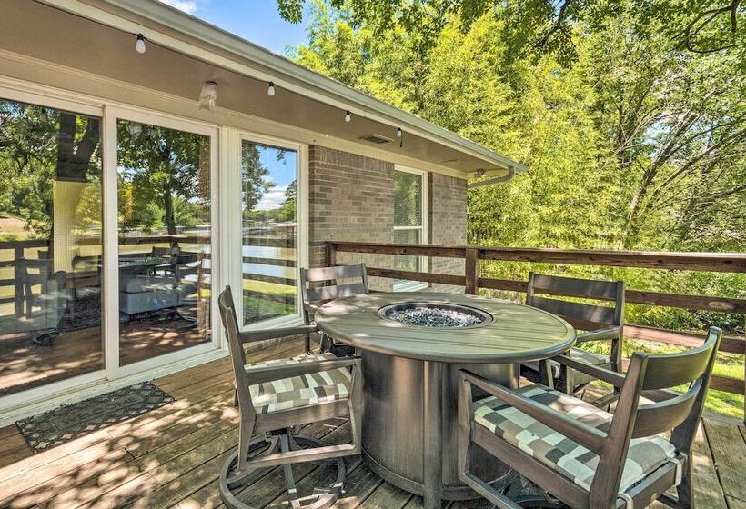 Updated Deck & Dock: Lakefront Home In Hot Springs