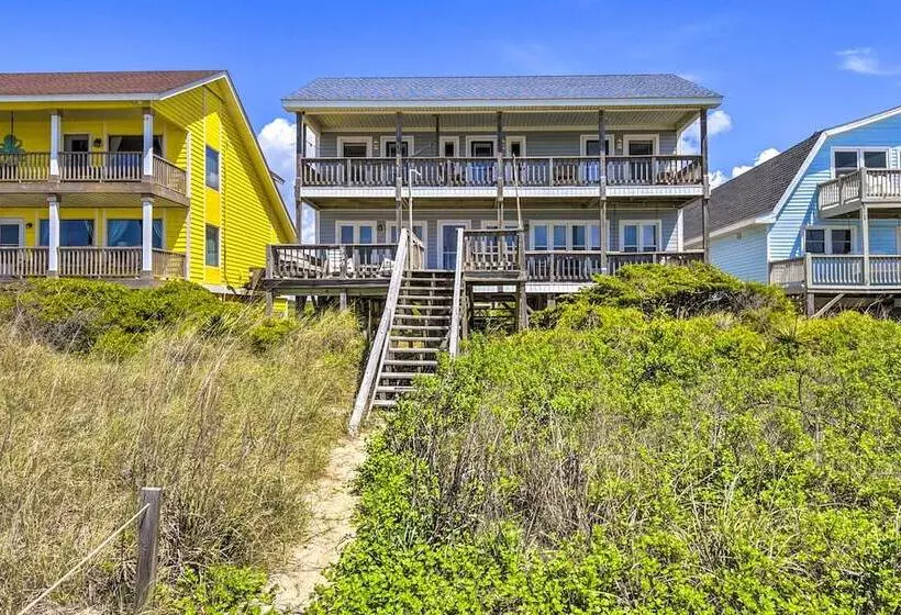 Oceanfront Retreat W/ Holden Beach Access!
