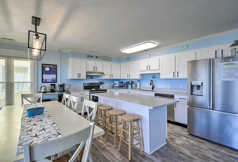 Oceanfront Retreat W/ Holden Beach Access!