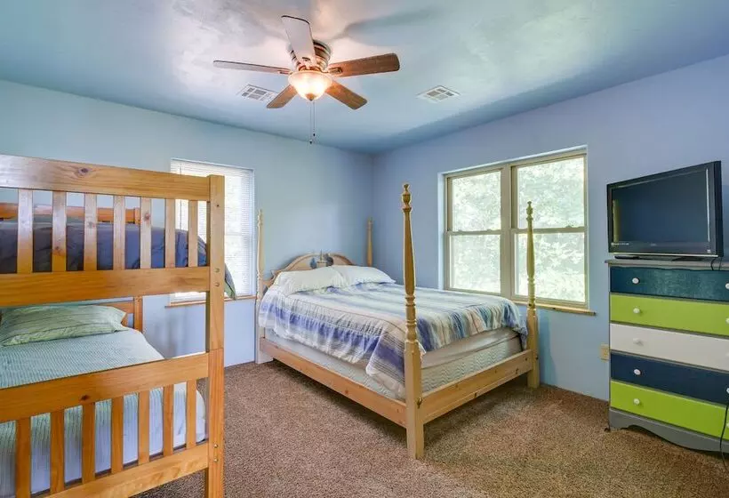 Spacious Log Cabin In Fairland, 1 Mi To Grand Lake