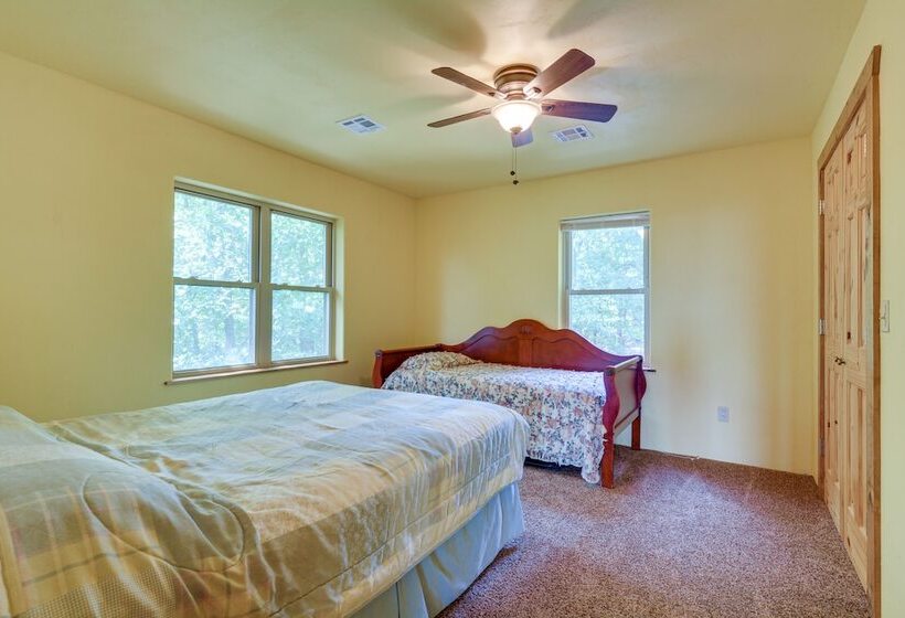 Spacious Log Cabin In Fairland, 1 Mi To Grand Lake