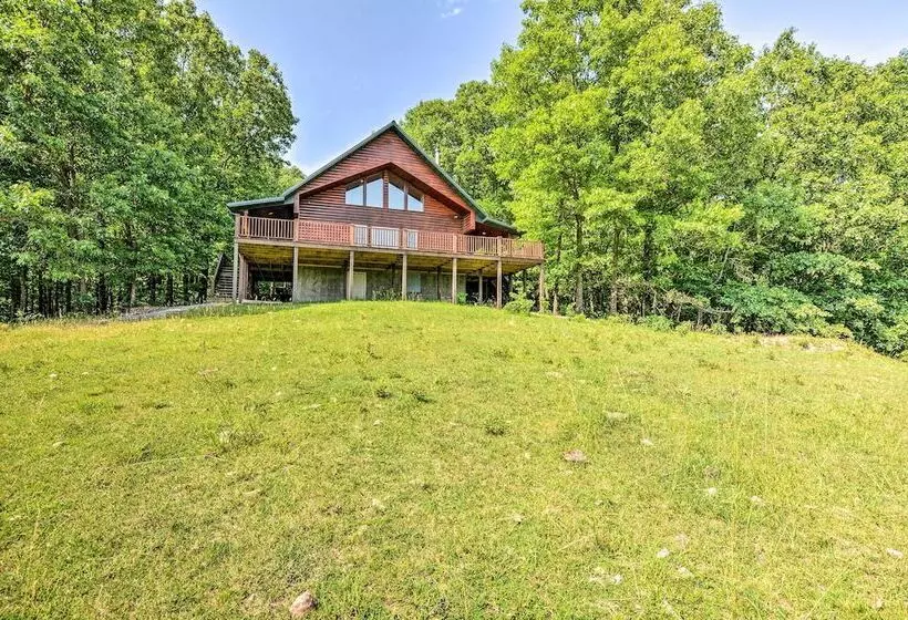 Spacious Log Cabin In Fairland, 1 Mi To Grand Lake