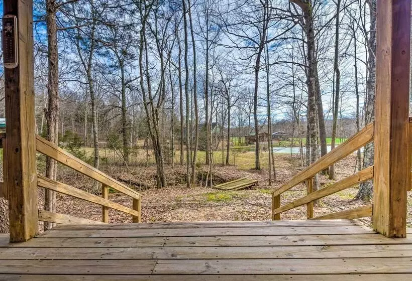 Quaint  Lakeside  Cabin W/ Pond & Fire Pit!