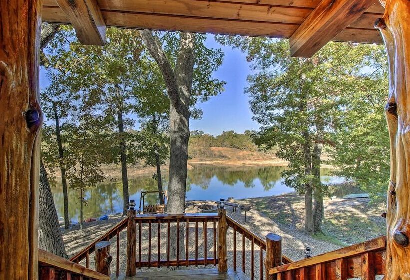 Macks Creek Cabin On 30 Acres W/ Dock & Watercraft