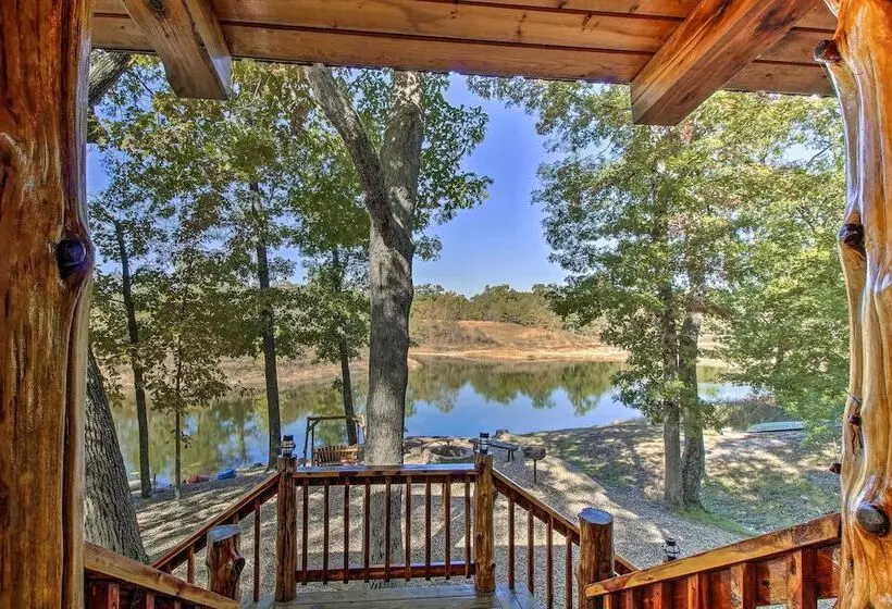 Macks Creek Cabin On 30 Acres W/ Dock & Watercraft