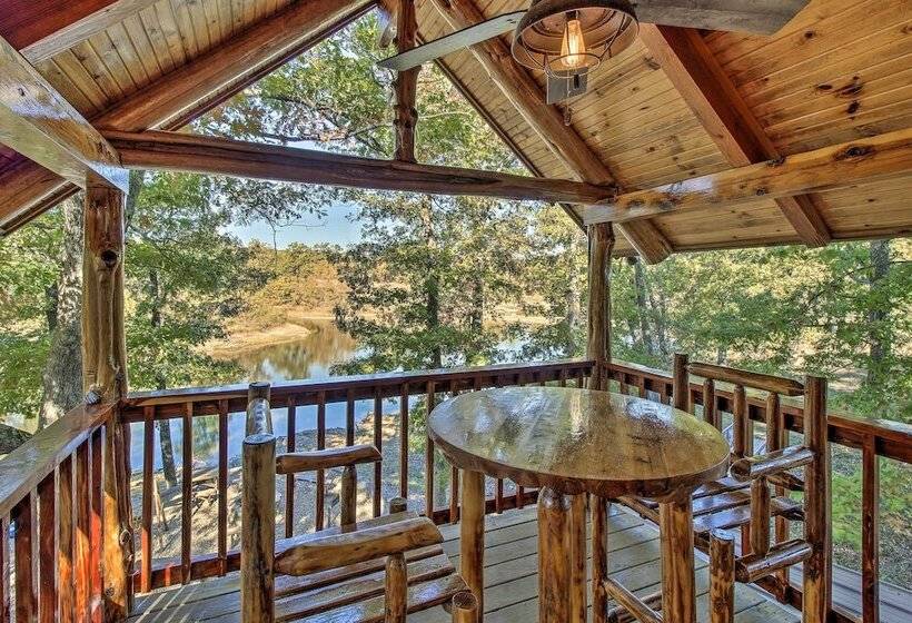Macks Creek Cabin On 30 Acres W/ Dock & Watercraft