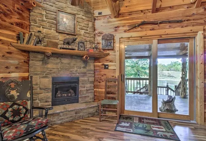 Macks Creek Cabin On 30 Acres W/ Dock & Watercraft