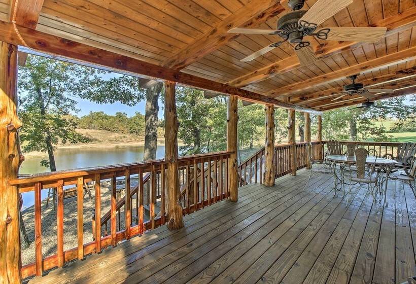 Macks Creek Cabin On 30 Acres W/ Dock & Watercraft
