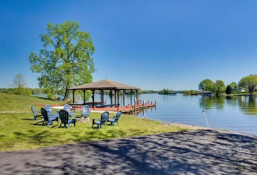 The View   Waterfront Lake Anna Home W/ Dock!