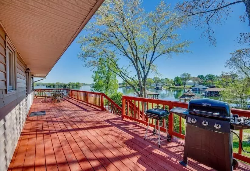 The View   Waterfront Lake Anna Home W/ Dock!