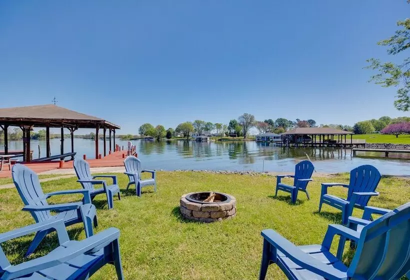 The View   Waterfront Lake Anna Home W/ Dock!