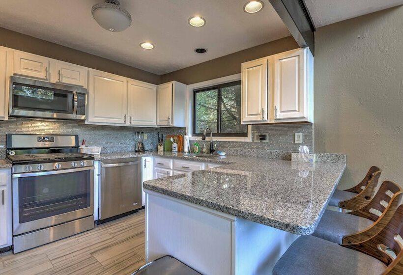 Waterfront Lake Harmony Home W/ Hot Tub & Fire Pit