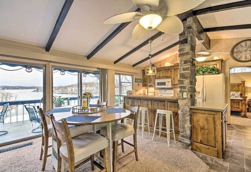 Waterfront Lake Ozark Home W/ Deck & Grill!