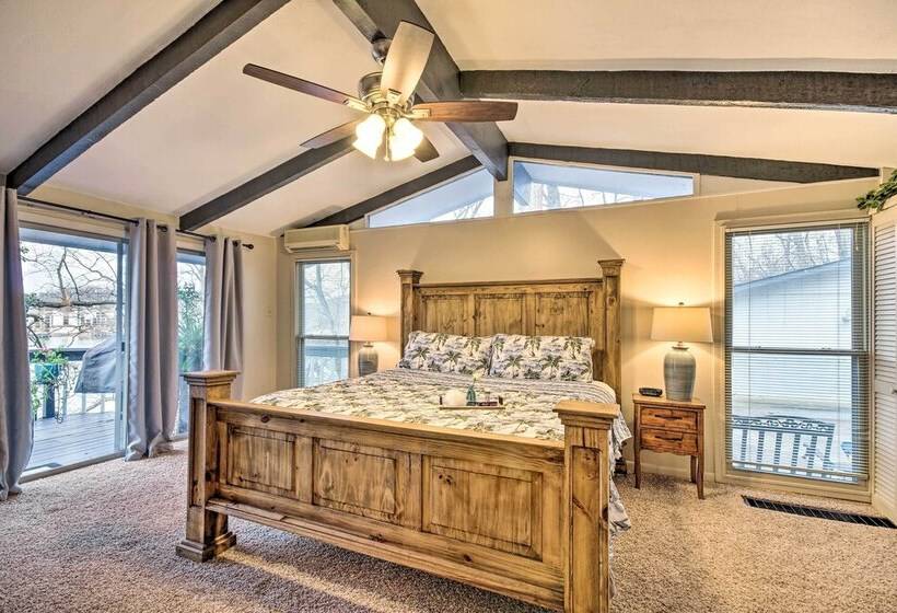 Waterfront Lake Ozark Home W/ Deck & Grill!