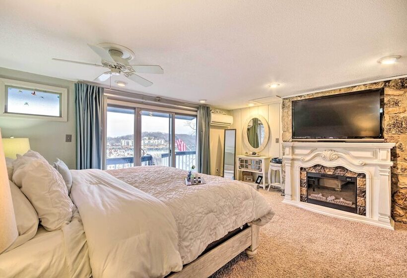 Waterfront Lake Ozark Home W/ Deck & Grill!