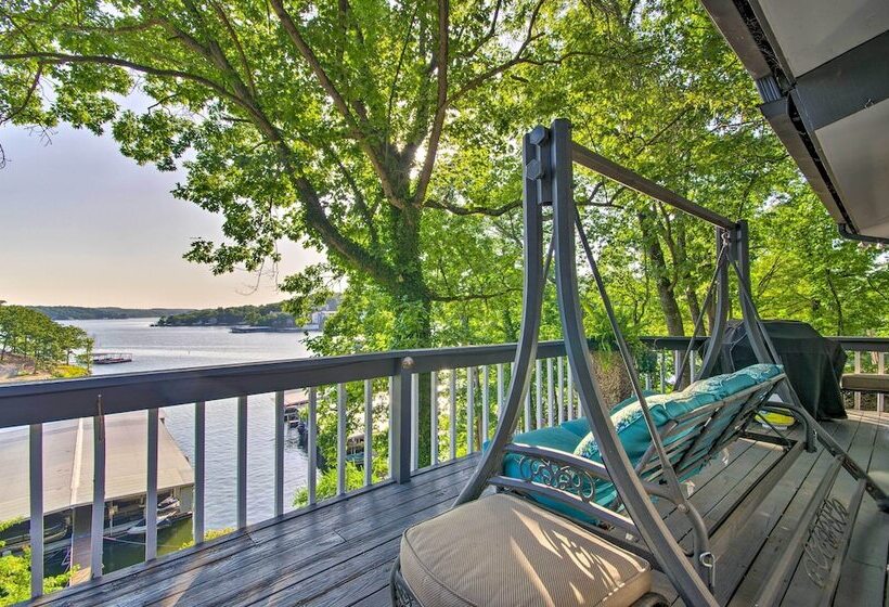 Waterfront Lake Ozark Home W/ Deck & Grill!