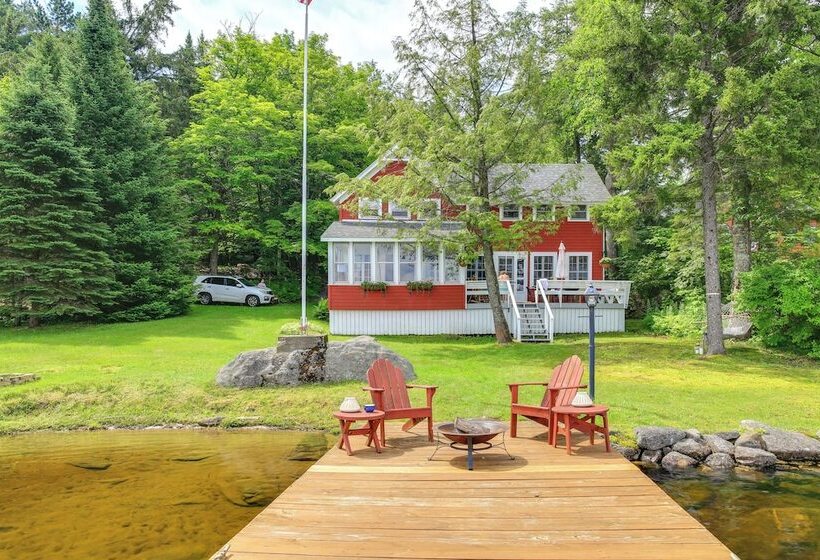 Authentic 1912 Adirondack Lake Camp W/ Fire Pit