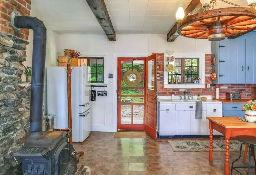 Authentic 1912 Adirondack Lake Camp W/ Fire Pit