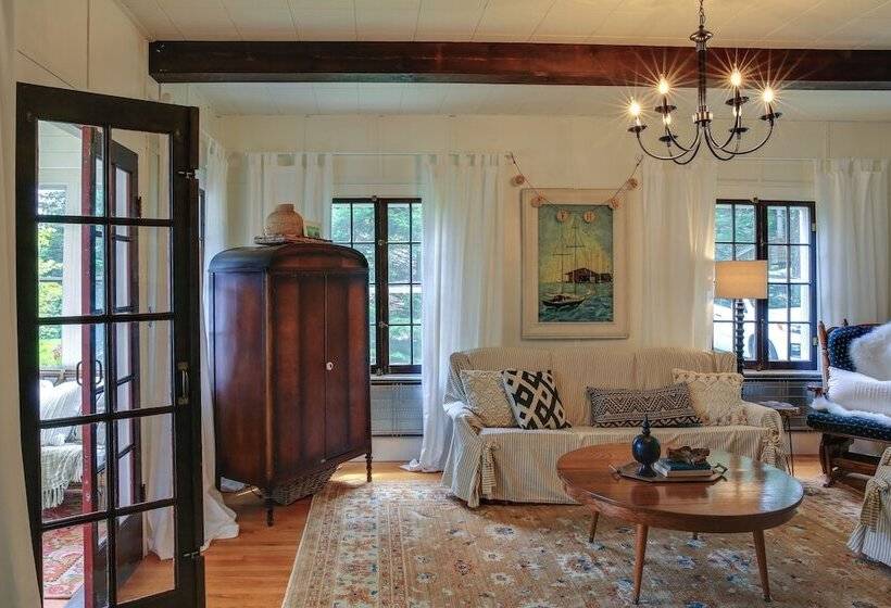 Authentic 1912 Adirondack Lake Camp W/ Fire Pit