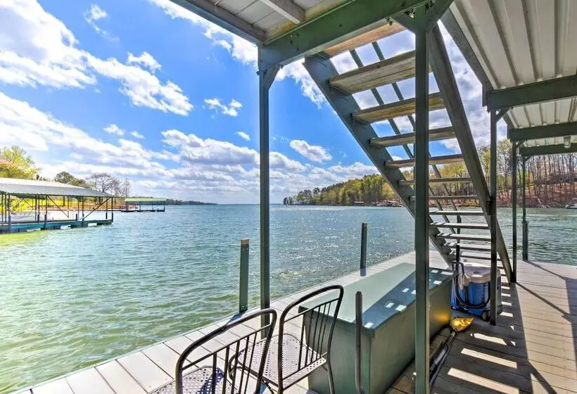 Bright Oasis On Lake Hartwell W/ Boat Dock!