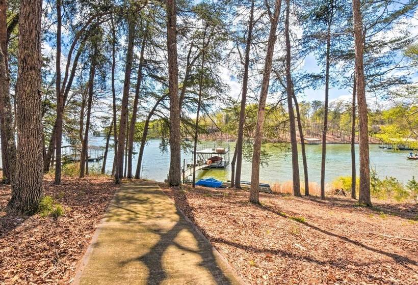Bright Oasis On Lake Hartwell W/ Boat Dock!
