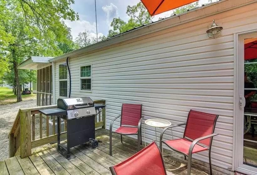 Bull Shoals Lake Home W/ Porch   Steps To Water!