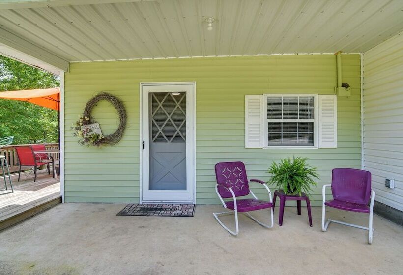 Bull Shoals Lake Home W/ Porch   Steps To Water!
