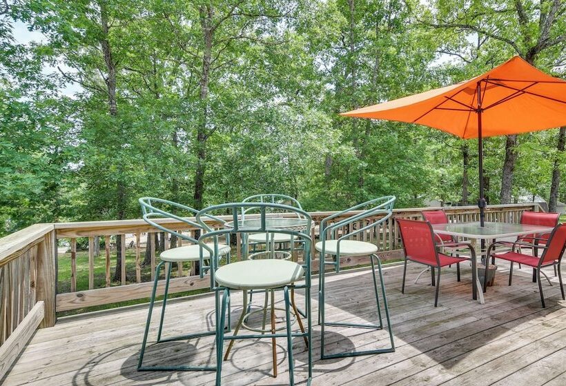 Bull Shoals Lake Home W/ Porch   Steps To Water!