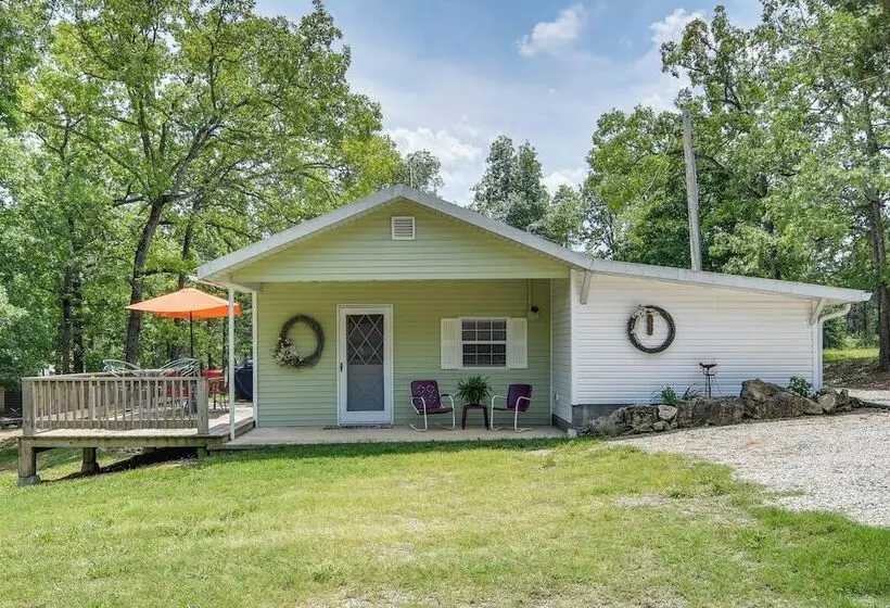 Bull Shoals Lake Home W/ Porch   Steps To Water!