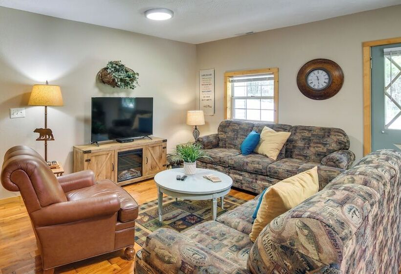 Bull Shoals Lake Home W/ Porch   Steps To Water!