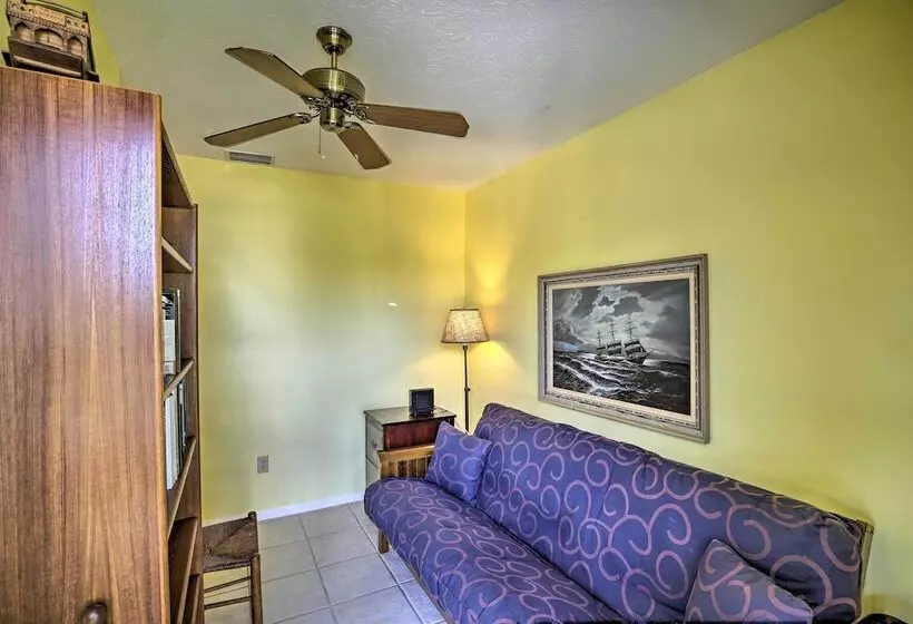 Private Pool & Deck: Canalfront St James City Home