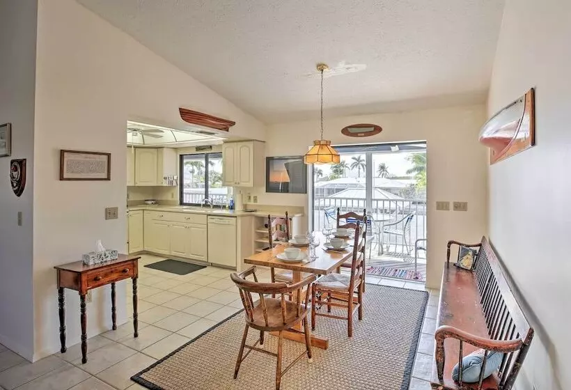 Private Pool & Deck: Canalfront St James City Home