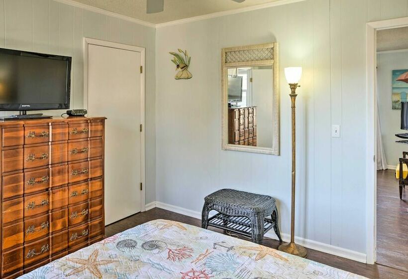 Canalfront Surfside Beach Home Walk To Beach!