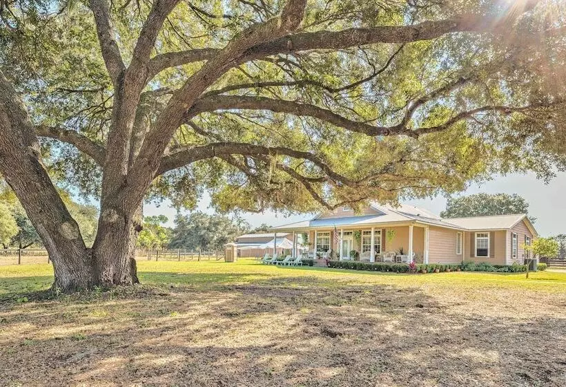 House W/ Wraparound Porch, 1/2 Mi To Lake!