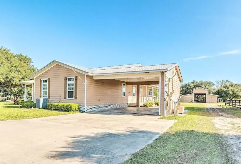 House W/ Wraparound Porch, 1/2 Mi To Lake!